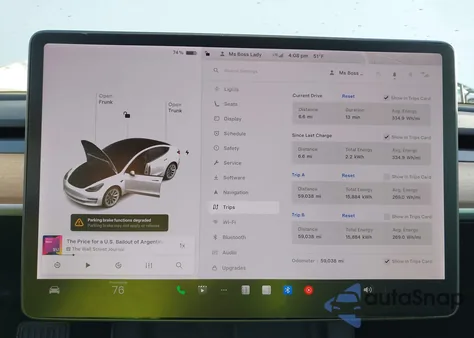 2021 Tesla Model 3 Long Range Dual Motor All-Wheel Drive из США, поврежденный, VIN 5YJ3E1EB1MF850001